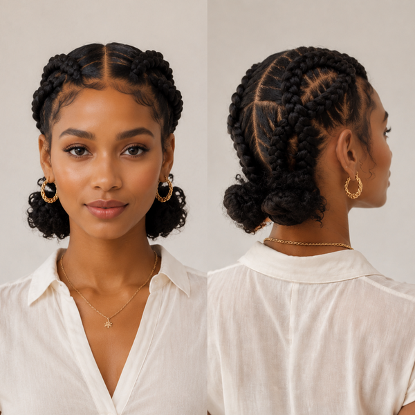 Bequeen Cute Full Lace 100% Human Hair Braid
