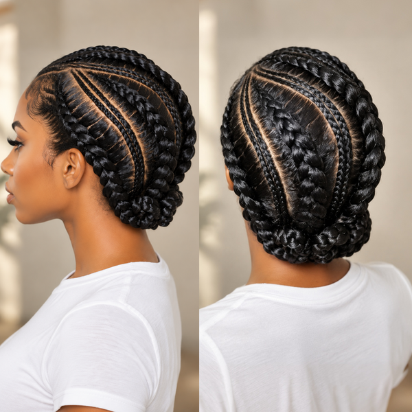 Bequeen Fashion Cute Special Braid Full Lace Wig-1