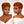 Bequeen Sunset Dark Orange Wave Pixie Wig