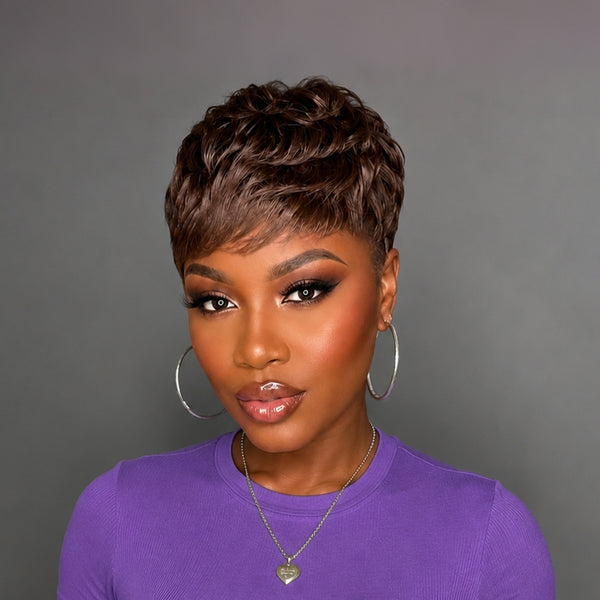 Bequeen Brown Special Made Topper Wig