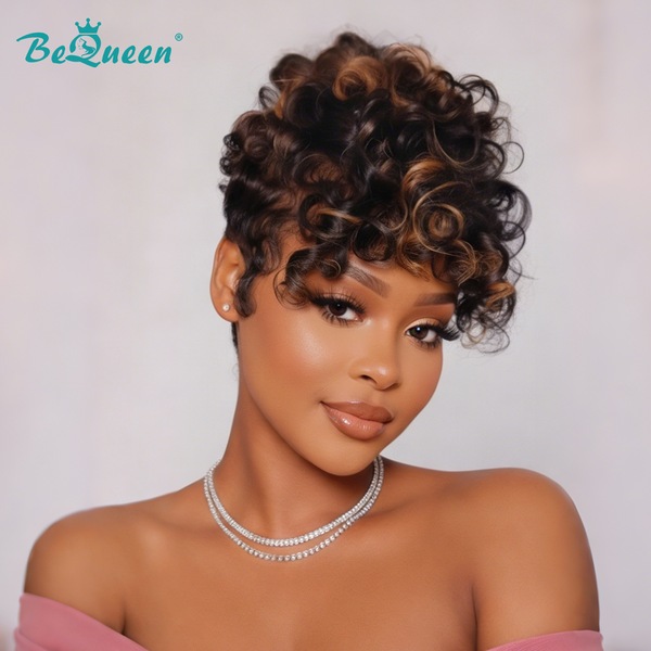 Bequeen Highlight Finger Wave Lace Wig