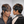 Bequeen Two-Color Blend Pixie Machine Made Wig（Tail）