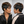 Bequeen Two-Color Blend Pixie Machine Made Wig（Tail）