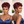 Bequeen 13X4 Lace 99J Highlight Red Cute Styled Pixie Wig