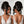 Bequeen Curly Updo Bun Wedding Wig