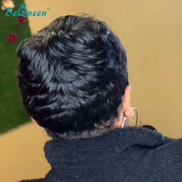 Bequeen 1B Special Made Pixie Cut Wig-2