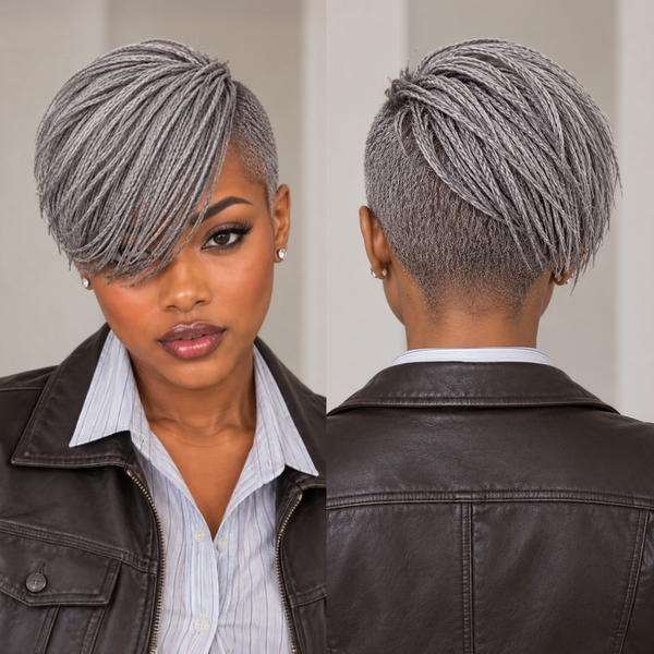 Bequeen Sexy Side Part 100% Human Hair Braid Lace Topper