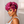 Bequeen Pink Curly Sexy Full Lace Wig