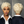 BeQueen White Mixed Blonde Finger Wave Pixie Cut Wig