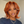 BeQueen Orange Highlight Blonde Natural Wave Frontal Lace Style Short Mullet Full Cap Wig