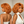 BeQueen Summer Heat Orange Loose Wave Frontal Lace Style Bob Wig