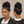 Bequeen 100% Human Hair Full lace Bun Wig