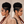 Bequeen 100% Human Hair Full lace Curl Bun Wig