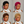Bequeen 13X4 Lace 4 Colors Small Finger Wave Pixie Wig