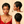 Bequeen 1B Finger Wave Pixie Full Lace Wig