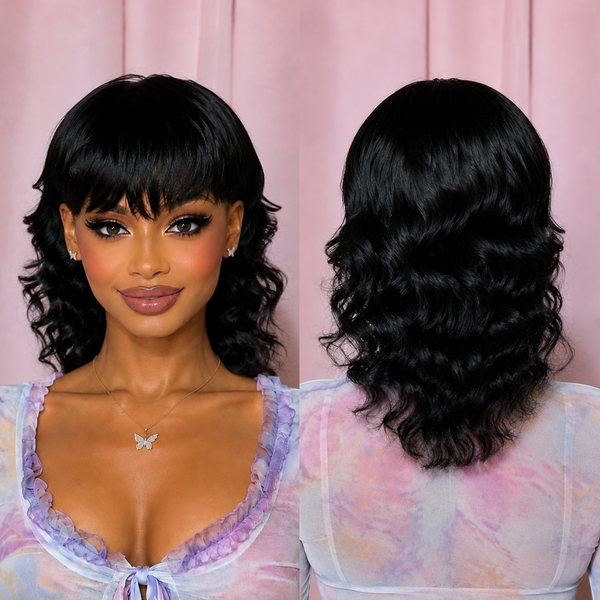 Bequeen 1B Machine Made Deep Wave Topper