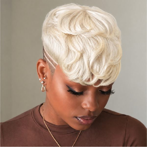 Bequeen 1B Natural Black Machine Made Sexy Topper