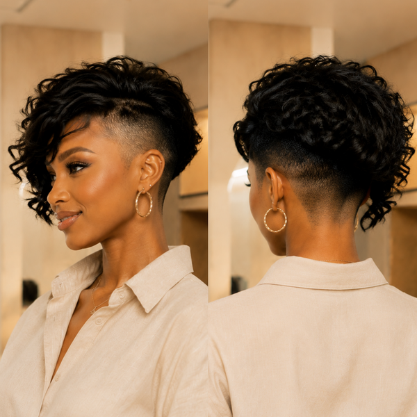 Bequeen 1B Side Part Elite Natrual Style Topper