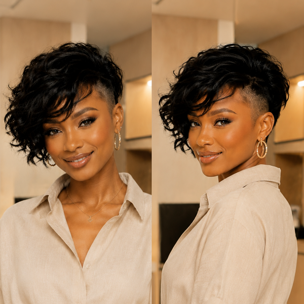 Bequeen 1B Side Part Elite Natrual Style Topper