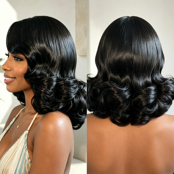 Bequeen 1B Wave Special Style Bob Wig