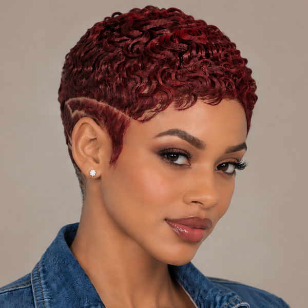Bequeen 2-Color Cute Style Full Lace 100% Human Hair For Black Women