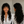 Bequeen Black Fashion Bangs Long Wig