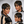 Bequeen Blend Pixie Machine Made Mullet Wig