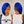 Bequeen Blue Side Part SexyTopper