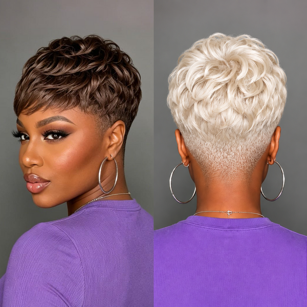 Bequeen Brown Special Made Topper Wig
