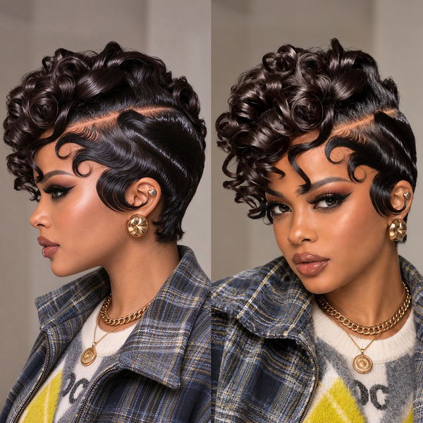 Bequeen Curly Special Made Full Lace Wig-2