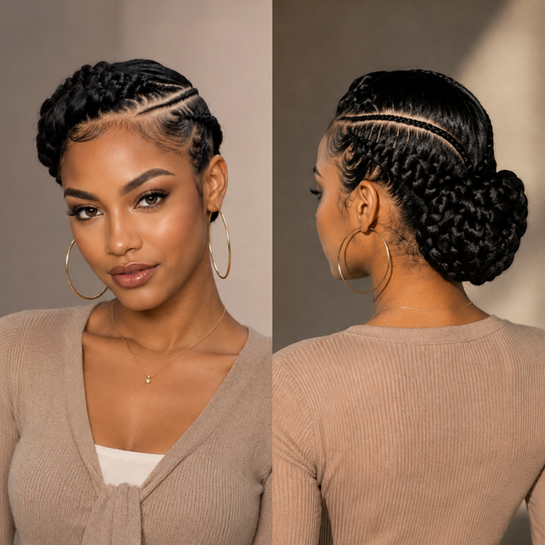 Bequeen Cute Full Lace 100% Human Hair Braid