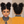 Bequeen Cute Two Bun Finger Wave Full Lace Braid