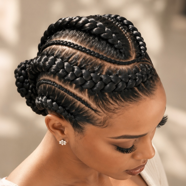 Bequeen Fashion Cute Special Braid Full Lace Wig