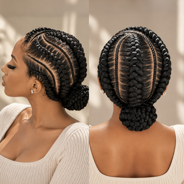 Bequeen Fashion Cute Special Braid Full Lace Wig