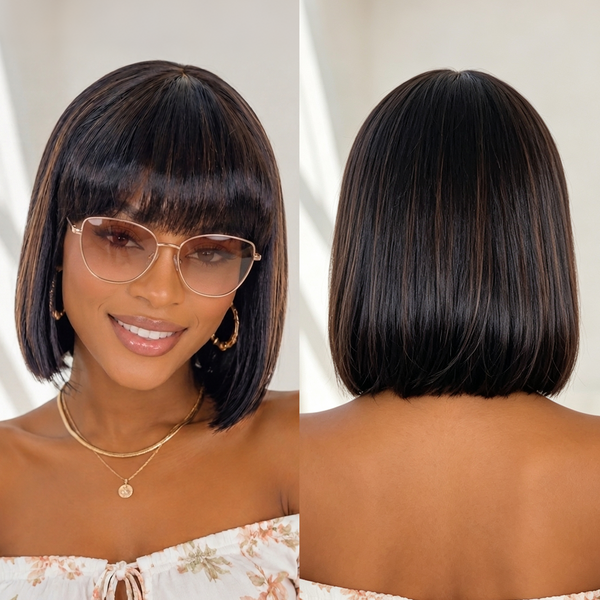 Bequeen Fashion Short Bangs Wig
