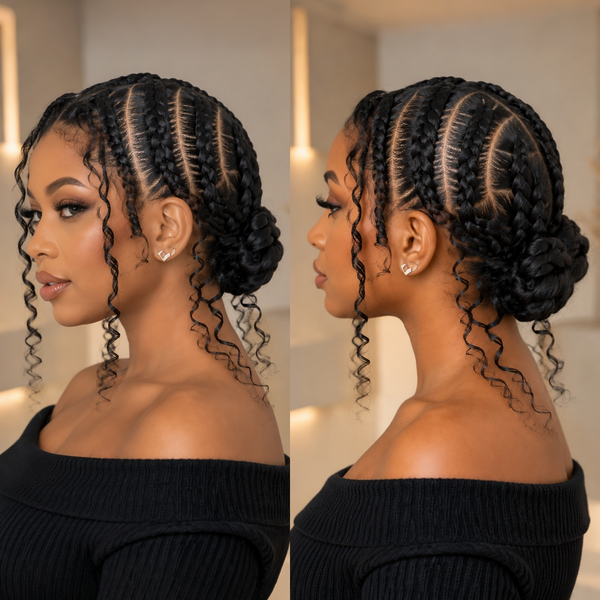 Bequeen Fashion Special Braid Full Lace Wig