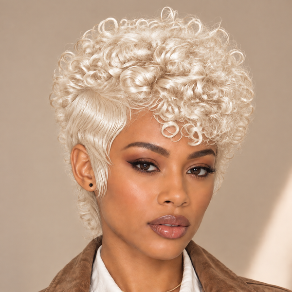 Bequeen Full Lace Special Scalp Full lace Pixie Wig-1