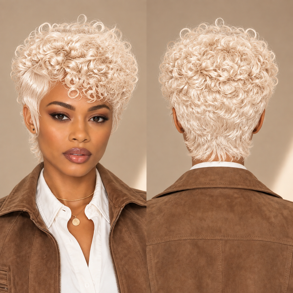 Bequeen Full Lace Special Scalp Full lace Pixie Wig-1