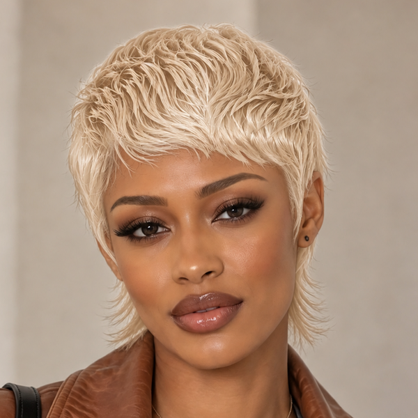 Bequeen Full Lace Special Scalp Full lace Pixie Wig
