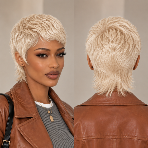 Bequeen Full Lace Special Scalp Full lace Pixie Wig