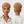 Bequeen Golden Curly TWA Special Made Pixie Wig