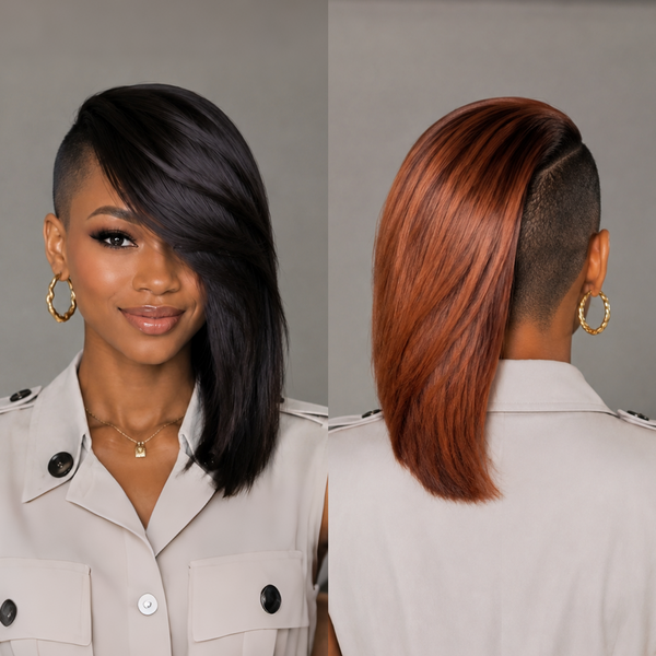 Bequeen Half Bob Machine Made Topper