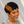 Bequeen Highlight Sunset Orange Curly Style Short Cut Wig