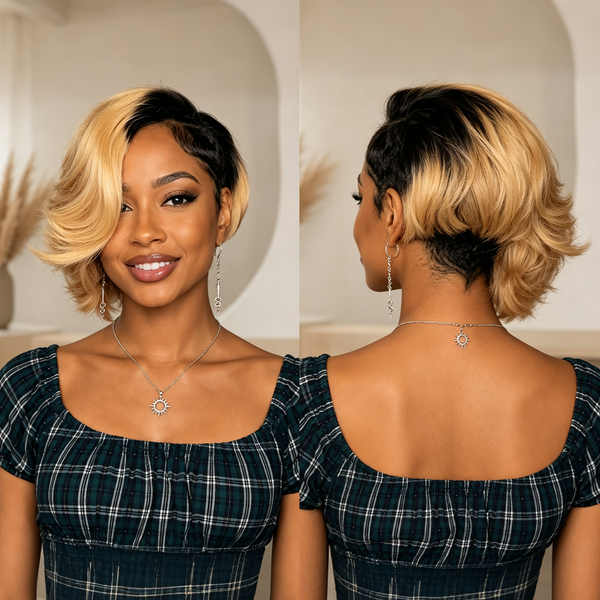 Bequeen Layered And Feathered Sexy Topper