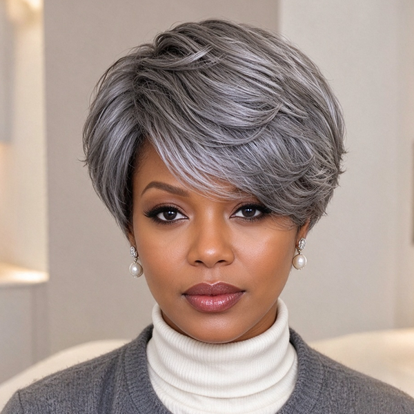 Bequeen Luxurious Customized Side Part Fashion Wig