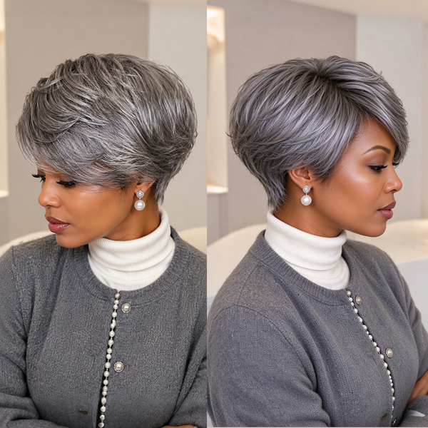 Bequeen Luxurious Customized Side Part Fashion Wig