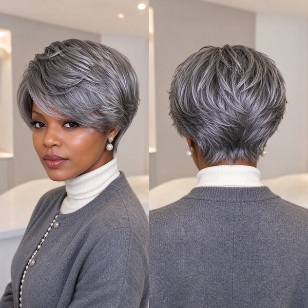 Bequeen Luxurious Customized Side Part Fashion Wig