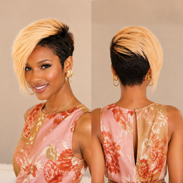 Bequeen Machine Made Fashion Blonde Topper