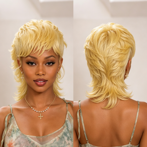 Bequeen Machine Made Yellow Topper