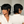 Bequeen Natural Black Machine Made Mullet Wig